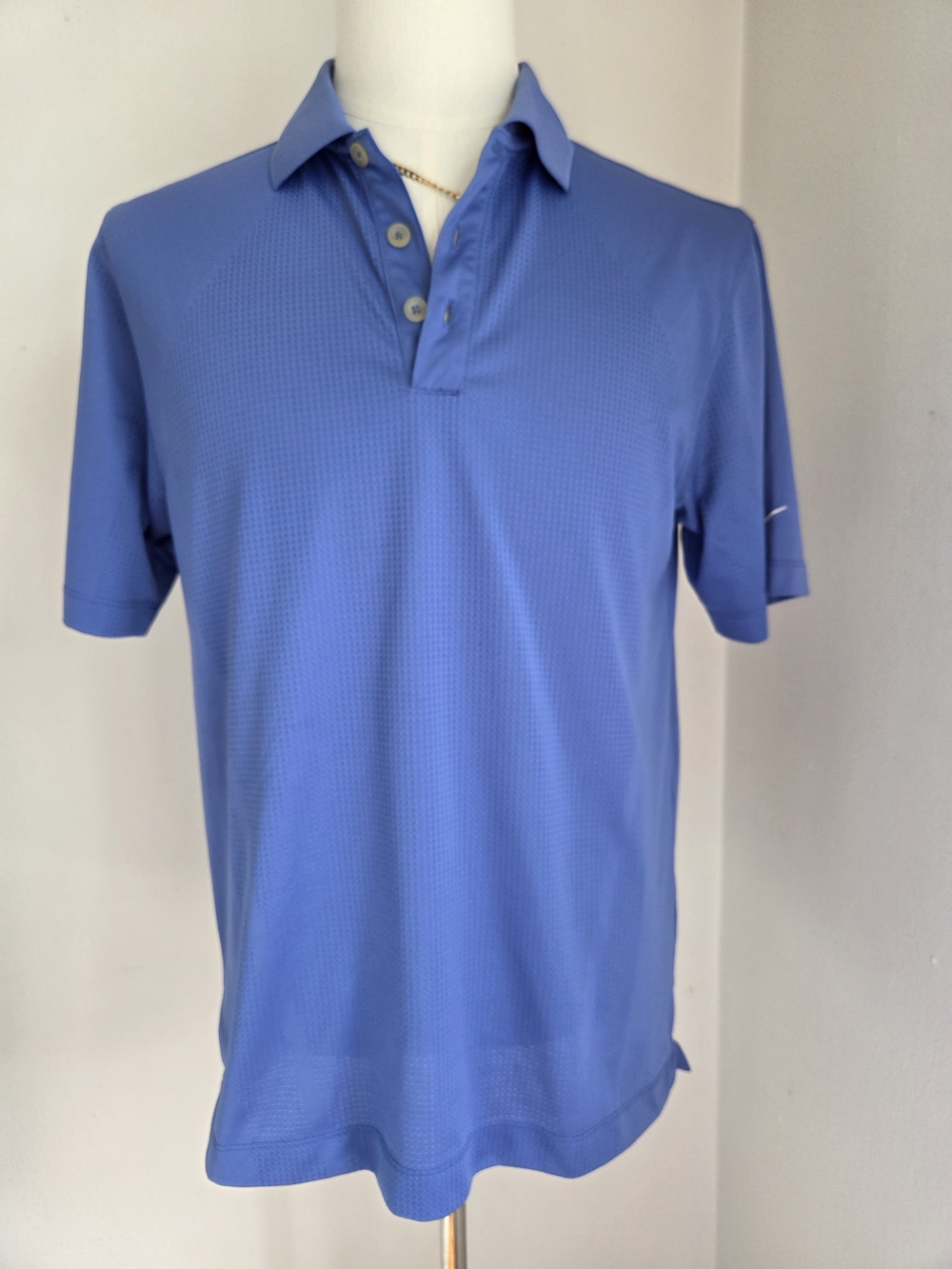 Men's Light Blue Performance Polo Shirt